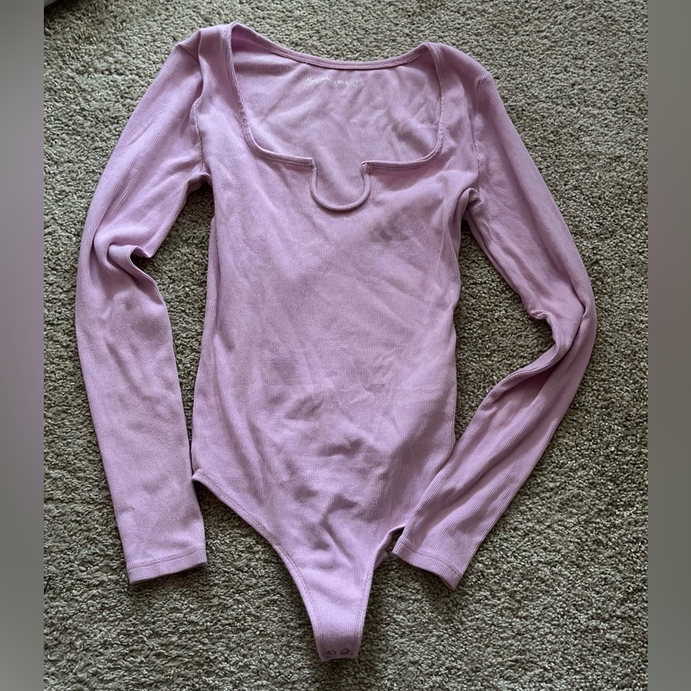 Abercrombie Pink Bodysuit